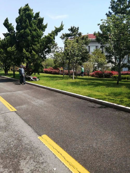 園林中心冒雨施工 加速推進(jìn)城區(qū)綠化工程